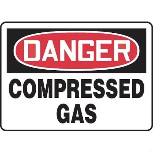 Accuform OSHA DANGER SAFETY SIGN COMPRESSED FRMCPG101XL FRMCPG101XL - main